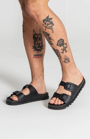 Sandalias Negras Explorer GKM006468 TALLAS 40-41-42-43-44-45 - Imagen 2